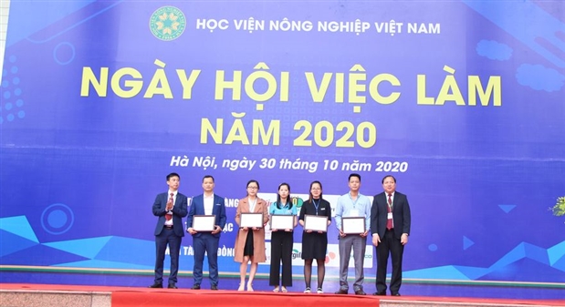 NGÀY HỘI VIỆC LÀM TẠI HỌC VIỆN NÔNG NGHIỆP VIỆT NAM - 30/10/2020