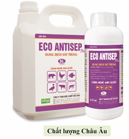 ECO - ANTISEP PLUS - Antiseptic solution.